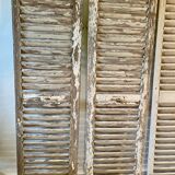 4 patinated shutters