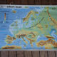 School map poster vintage Europe edition MDI - Old poster