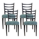 Italian Mid Century Chairs, Set Of 4