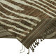 Tapis en laine brun fait main, unique en son genre, 286 cm x 370 cm.
