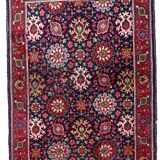 Tapis vintage Tabriz fait main