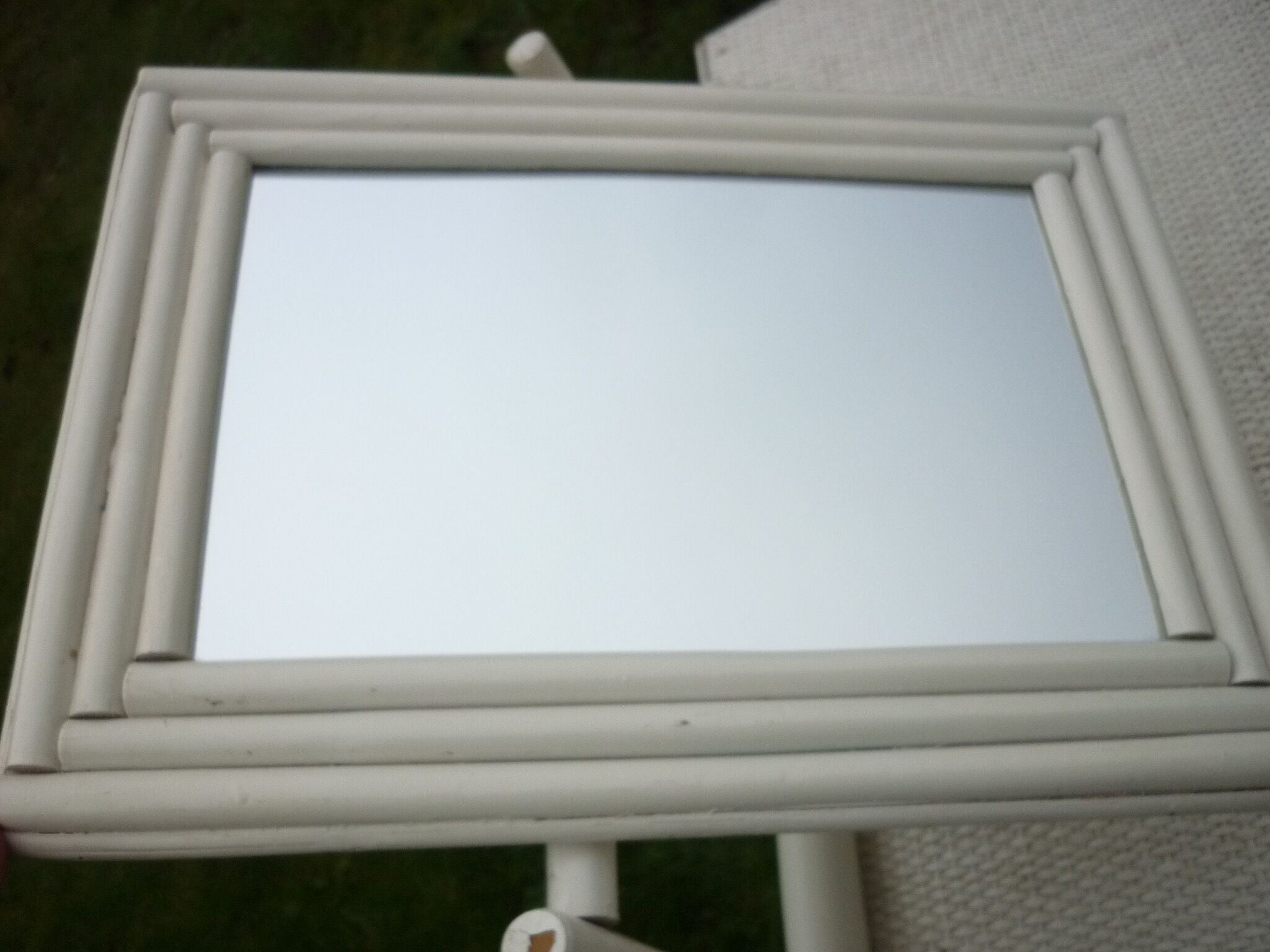 Coiffeuse avec miroir et tiroir