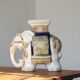 Ceramic elephant flowerbed, 1960s