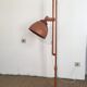 Vintage lamp 1960 wood goes up and down