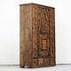 18th century folk art painted bridal cabinet