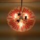 Mid-century design glass pendant/Napako, 1960's.