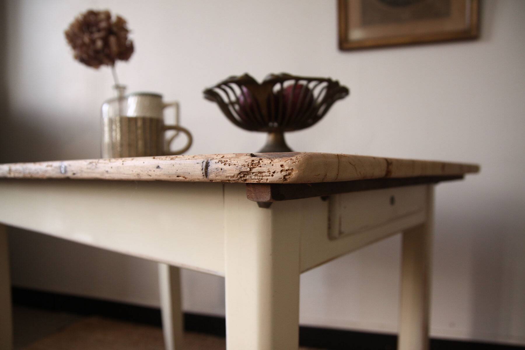 Table à manger vintage