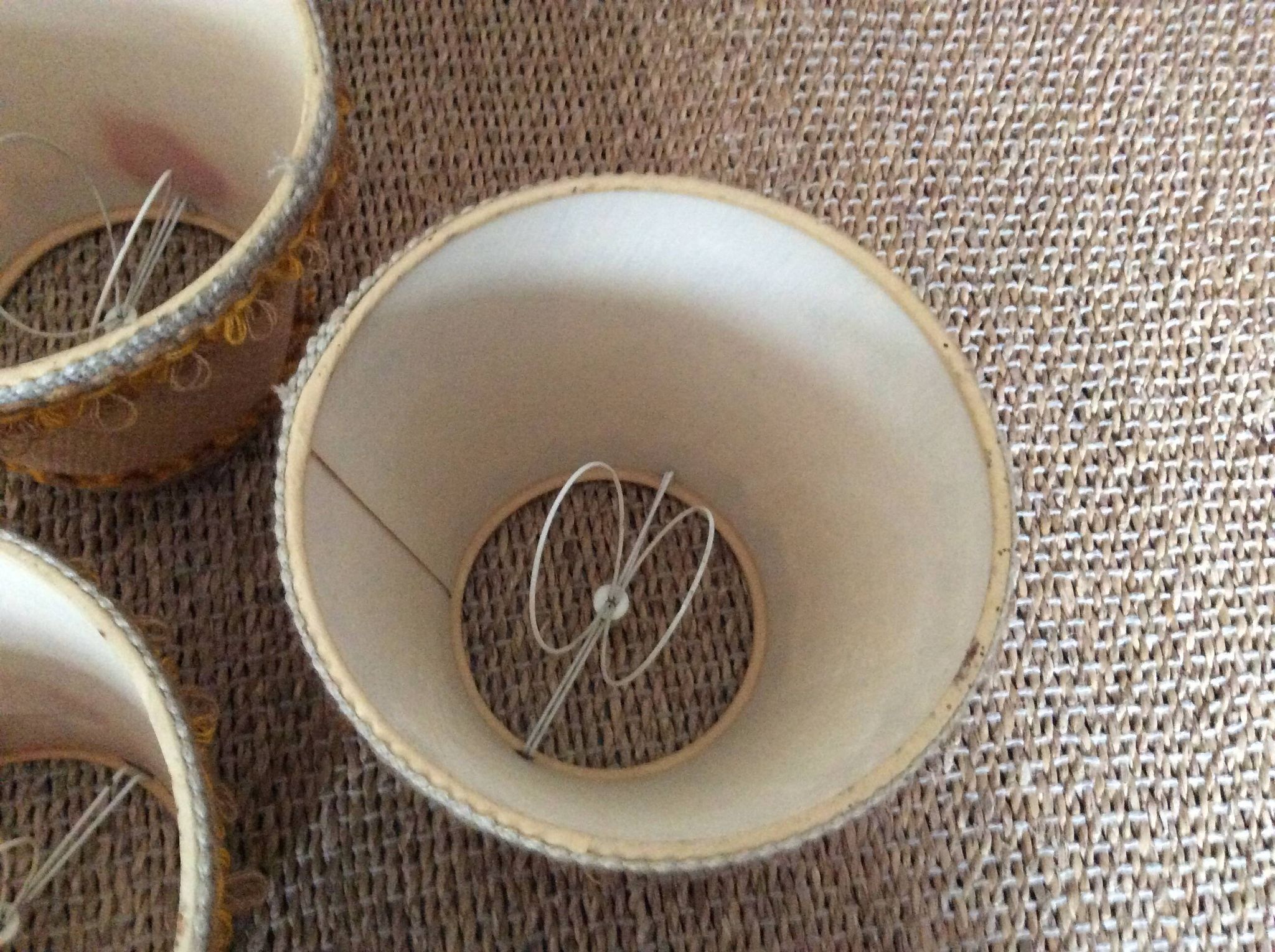 4 lampshades