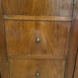 Asymmetrical geometric cabinet under ART DECO staircase slope