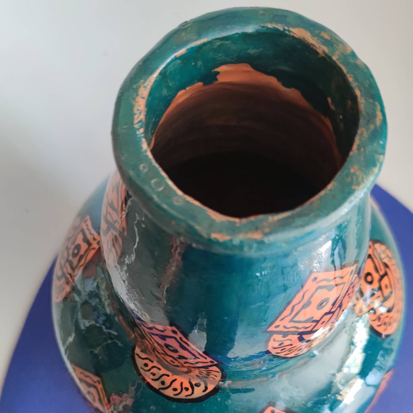 Ceramic vase by L. Andre, circa 1930