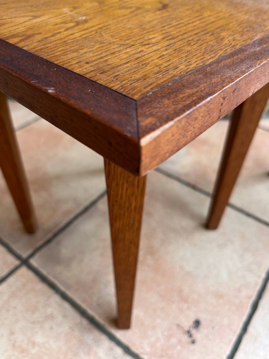 Pair of small side tables from the 1950s