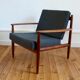 Fauteuil scandinave en teck Grete Jalk