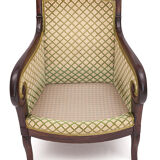 Duo of shepherdesses, Empire era. Silk velvet