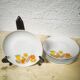 6 dessert plates Porcelaine L.Lourioux
