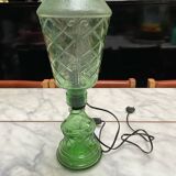 Italia chianti glass bottle lamp