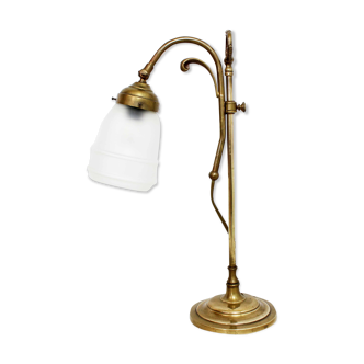 Former swan collar desk lamp