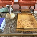 Hollywood Regency Lucite & Brass Picture Frame – In the Manner of Gabriella