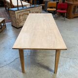 Elm farmhouse table spindle legs