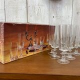 Crystal flutes of Arques