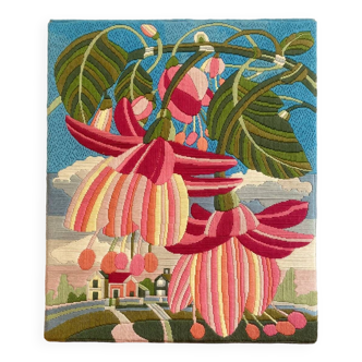 Colorful vintage tapestry