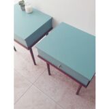 Paire de chevets vintage