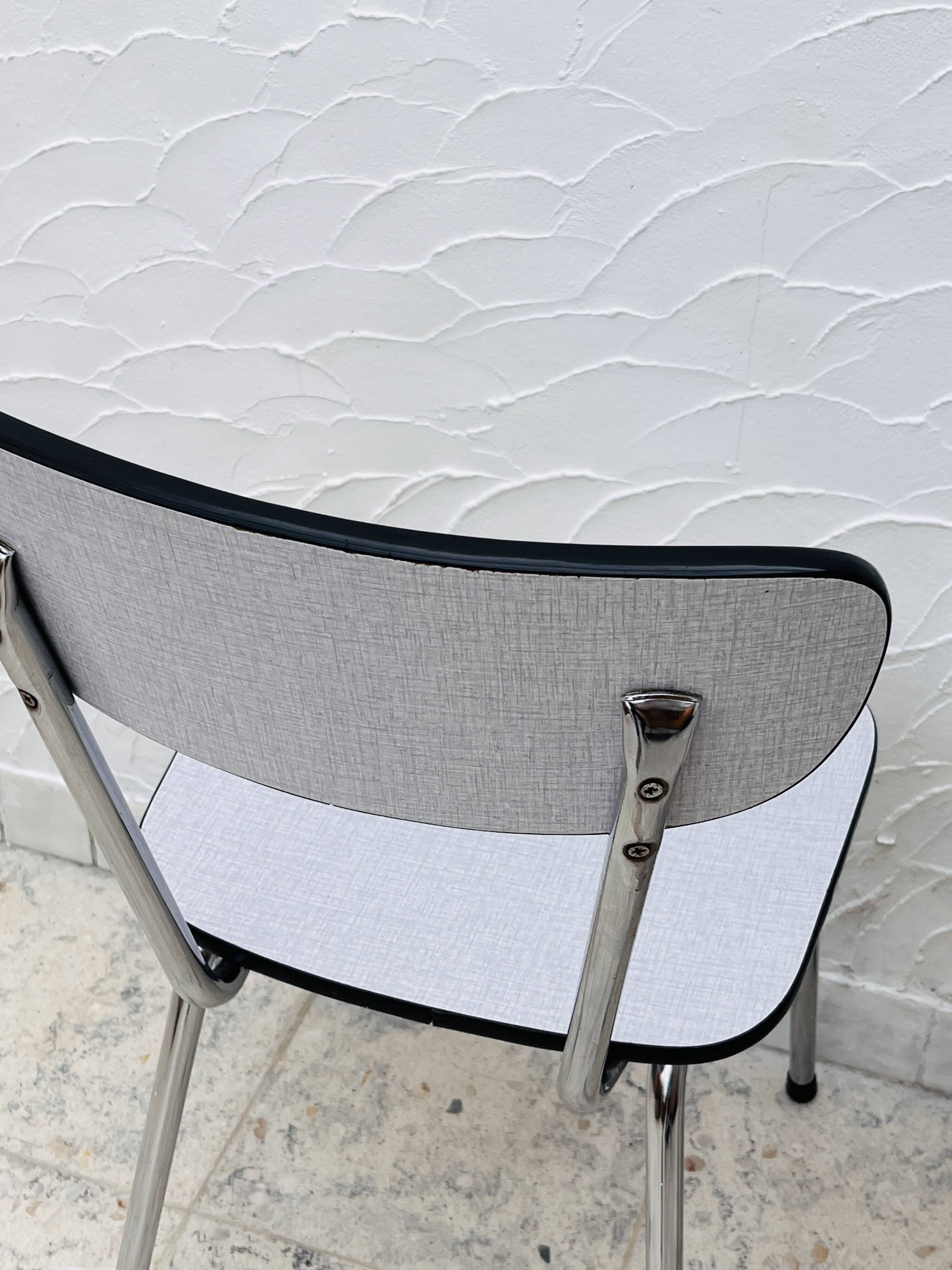 Two Formica chairs