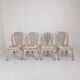 Set of 4 Vintage 'Palm Leaf' Chairs by Vivai del Sud – Hollywood Regency