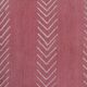 Bogolan rose coussin cover