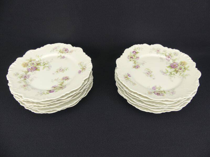 Franco-British company, dessert service in ironstone.