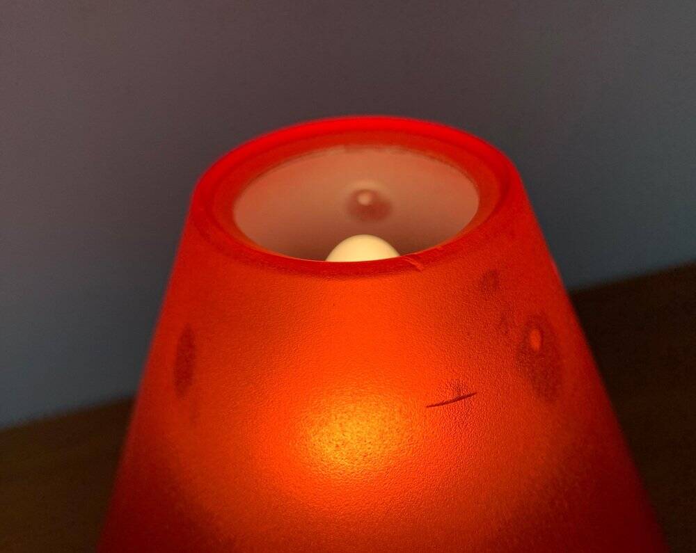 Postmodern Italian table lamp Lulu by Veneta Lumi, 1980s