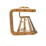 Scandinavian birch coat rack, Sweden, 1940