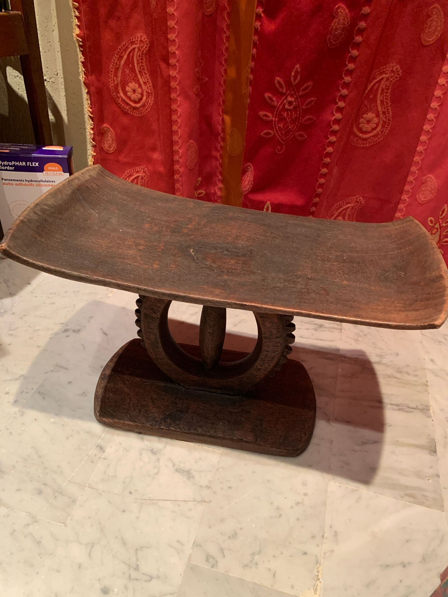 Traditional headrest West Africa