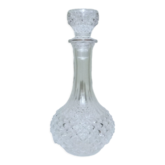 Carafe en verre taillé contenance 500ml