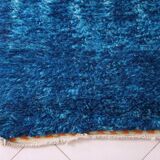 Handmade traditional Berber rug with colourful patterns, size 150/250cm.