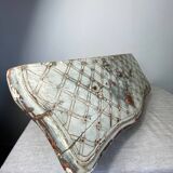 Florentine style wooden wall console