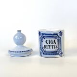 Vintage ceramic cigarette pot by Roger Capron, 1960, France