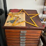 Old printing furniture