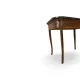 Console Table with Marble Top – 19th Century