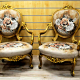 Fauteuils style Louis XV