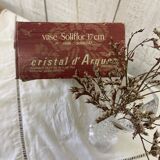 Crystal vase from Arques