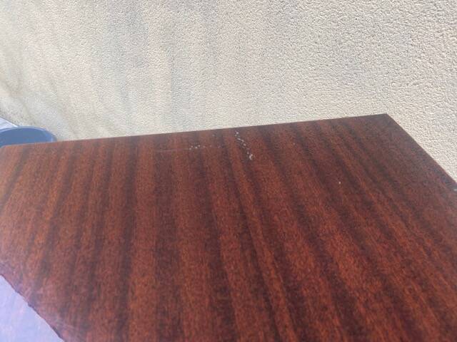 Vintage Formica bar cabinet