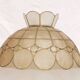 Vintage chandelier, mother-of-pearl suspension