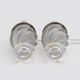 Pair of lamps "Ermenonville" signed Lalique - Crystal, vintage 1960s