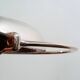 Cobra leather desk lamp by Traso Milano 1988