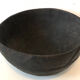 Pot sculpté bois noir africain