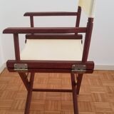 Vintage director's folding chair