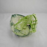 Vintage Gravy Boat Italy Barbotine Sauce Boat