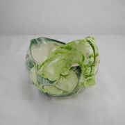 Vintage Gravy Boat Italy Barbotine Sauce Boat