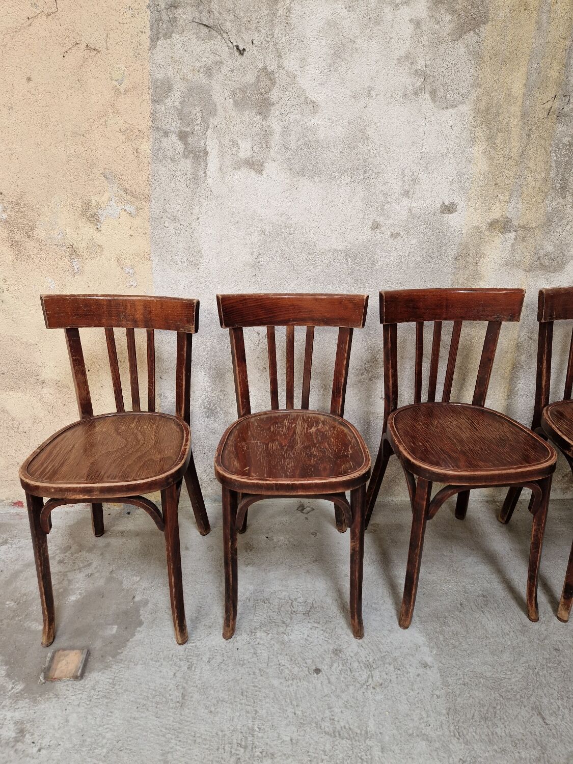 9 Baumann bistro chairs