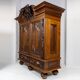 18th-century oak Baroque wardrobe - Königsberg